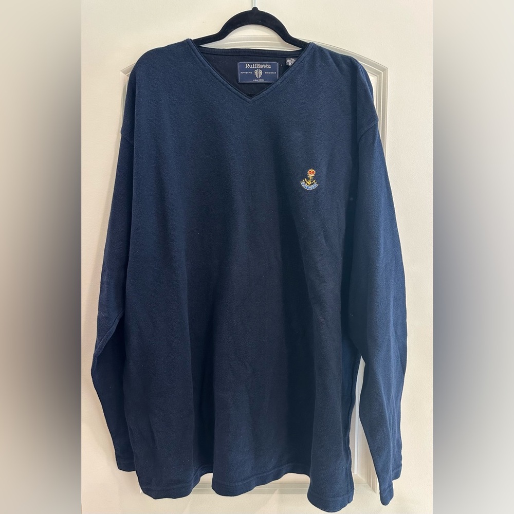 Ruff Hewn 2XL Navy Pullover